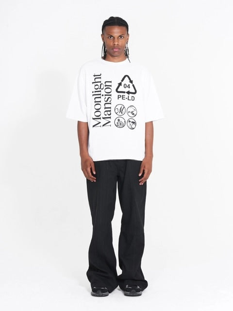 【Moonlight Mansion】"PET"T-SHIRT WHITE