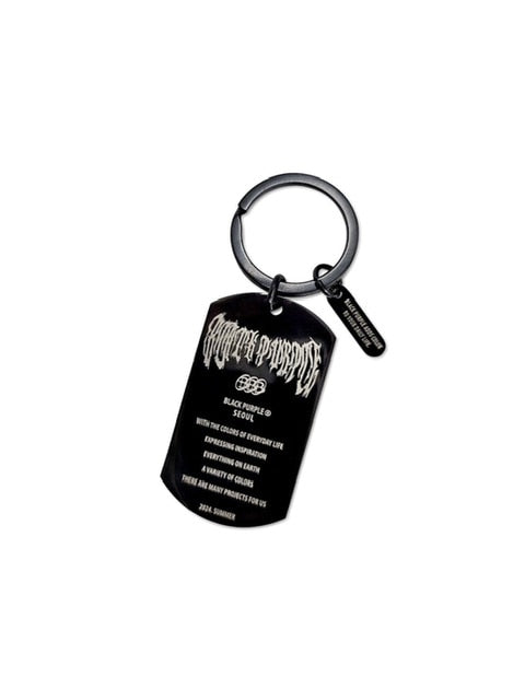 【BLACK PURPLE】Night County Row Keyring