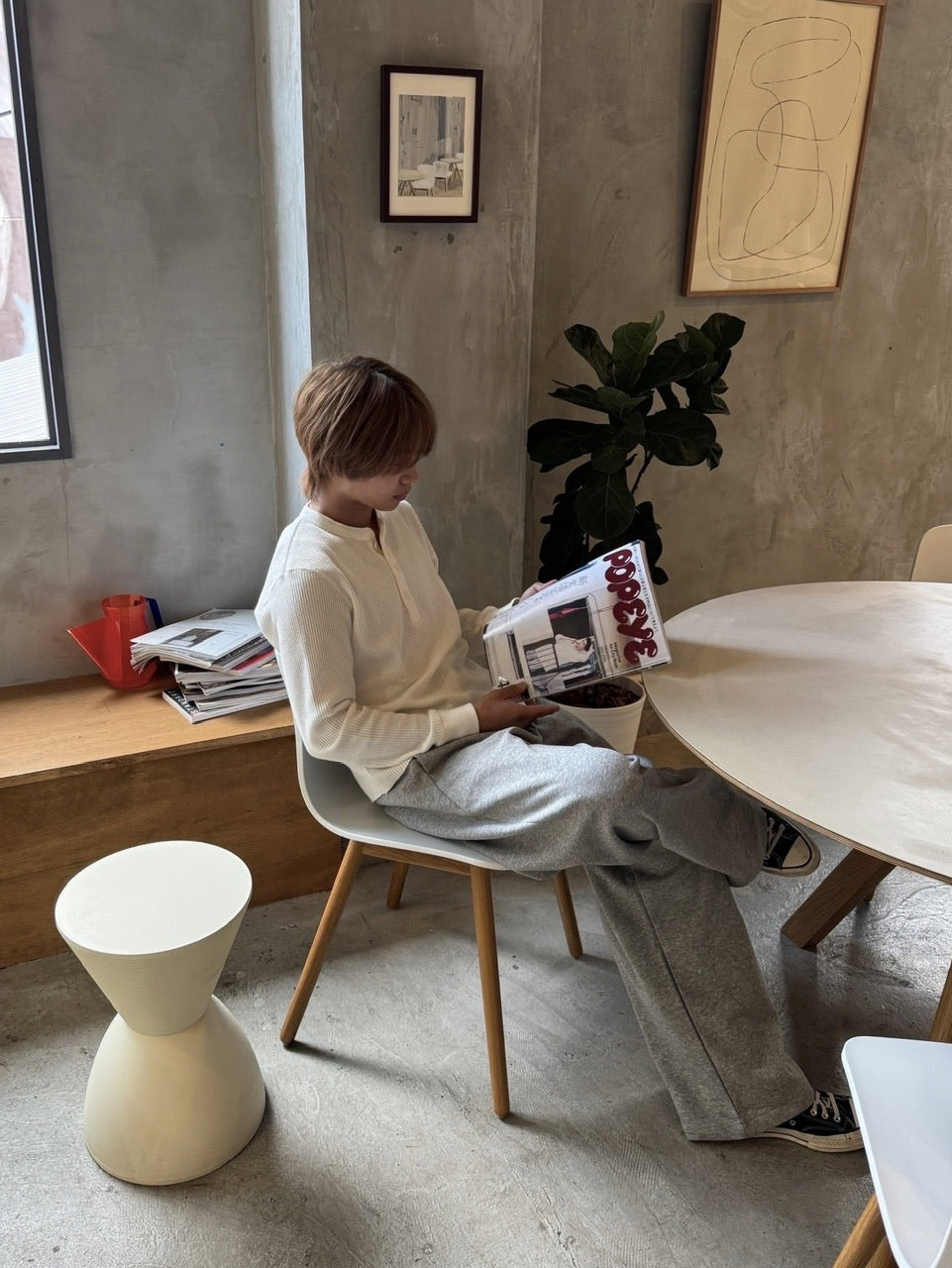 国際配送【RENOL】stitch sweat pants