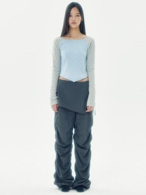 【runningHIGH】SPORTS SLIM RAGLAN TEE