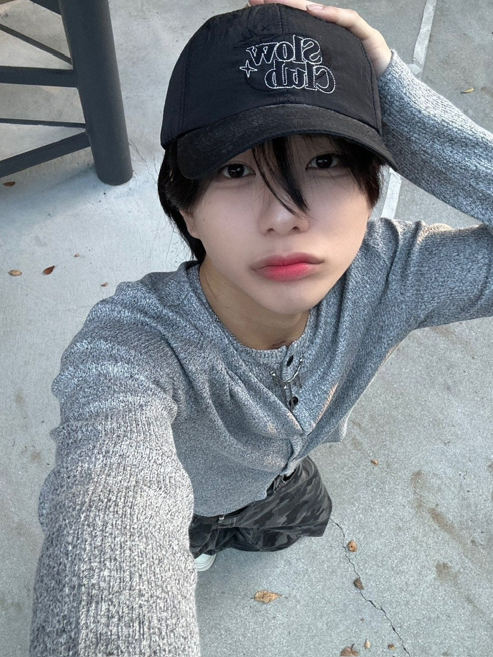 国際配送【LUV CODE】liquid design necklace