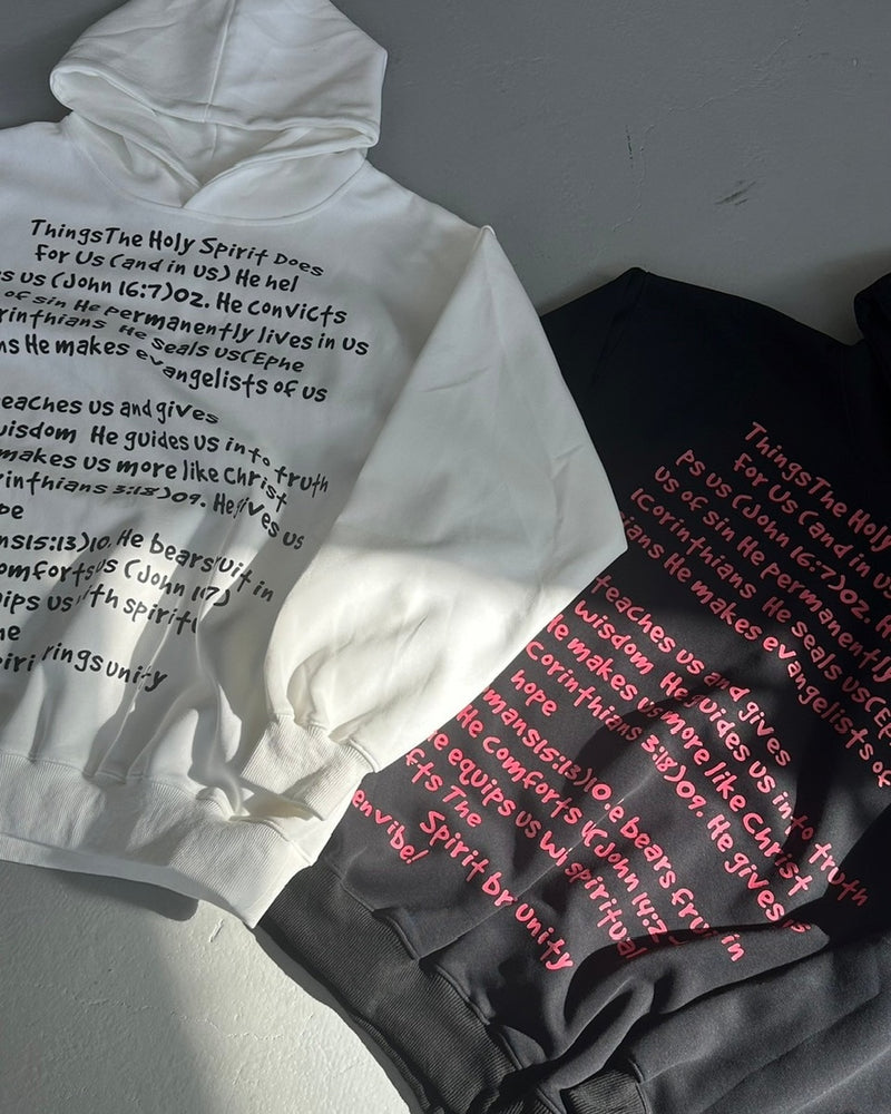 【LUV CODE】lettering hoodie (2color)