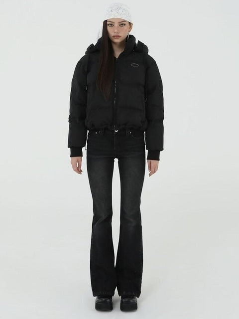 【Uglyshadow】OFFICIAL HOODED DOWN JACKET / 【アグリーシャドウ】フード長袖ダウンジャケット