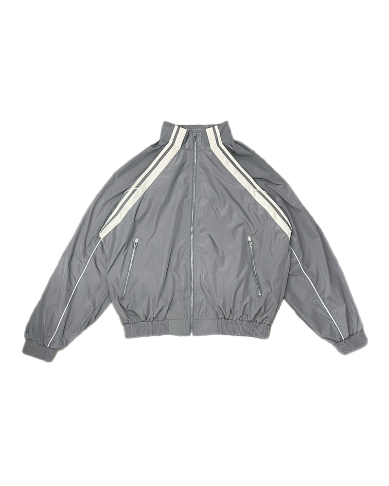 受注制【Chikashitsu +】set up line track jacket (2color) / 【チカシツプラス】セットアップサイドライントラック長袖ジャケットブルゾン