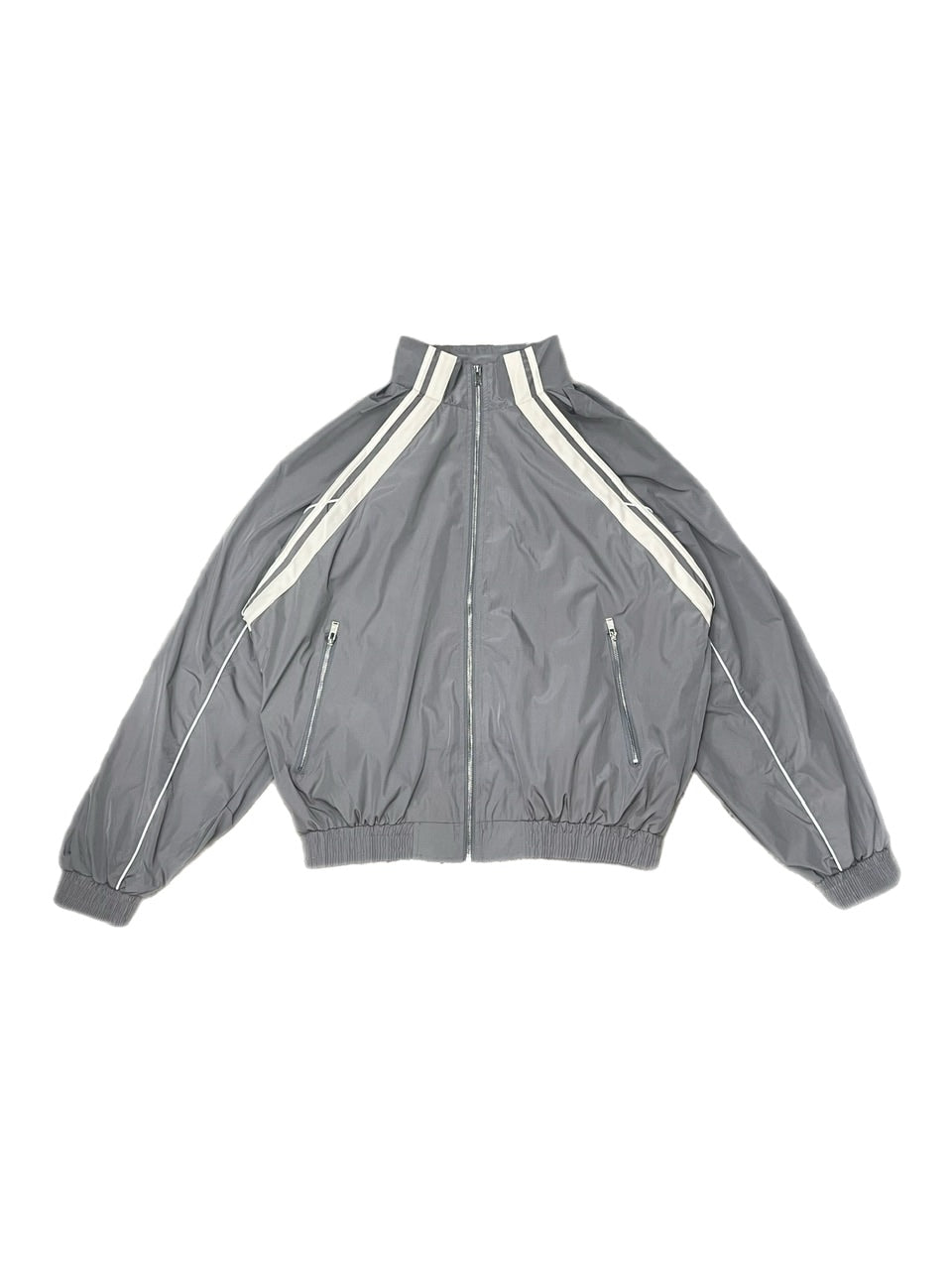 受注制【Chikashitsu +】set up line track jacket (2color) / 【チカシツプラス】セットアップサイドライントラック長袖ジャケットブルゾン