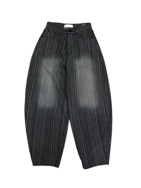 受注制【oaks】stripe design buggy pants