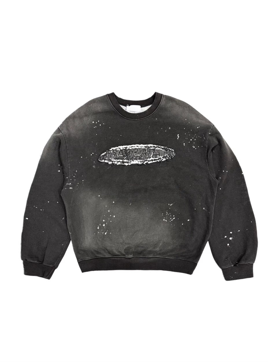 受注制【Never mind the XU】patch sweat shirts