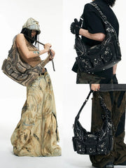 【PERSONSOUL】Punk Sheepskin Bag