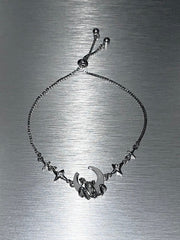 受注制【nmtc +】moon pendant bracelet