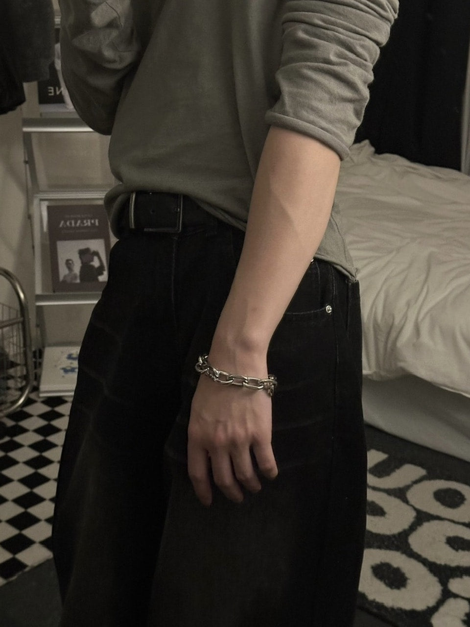 国際配送【LUV CODE】chain bracelet