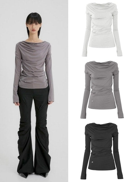 【FLAREUP】2.Drape Long Sleeve