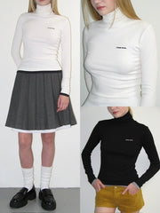 【CRANK】LAYERED BASIC TURTLENECK