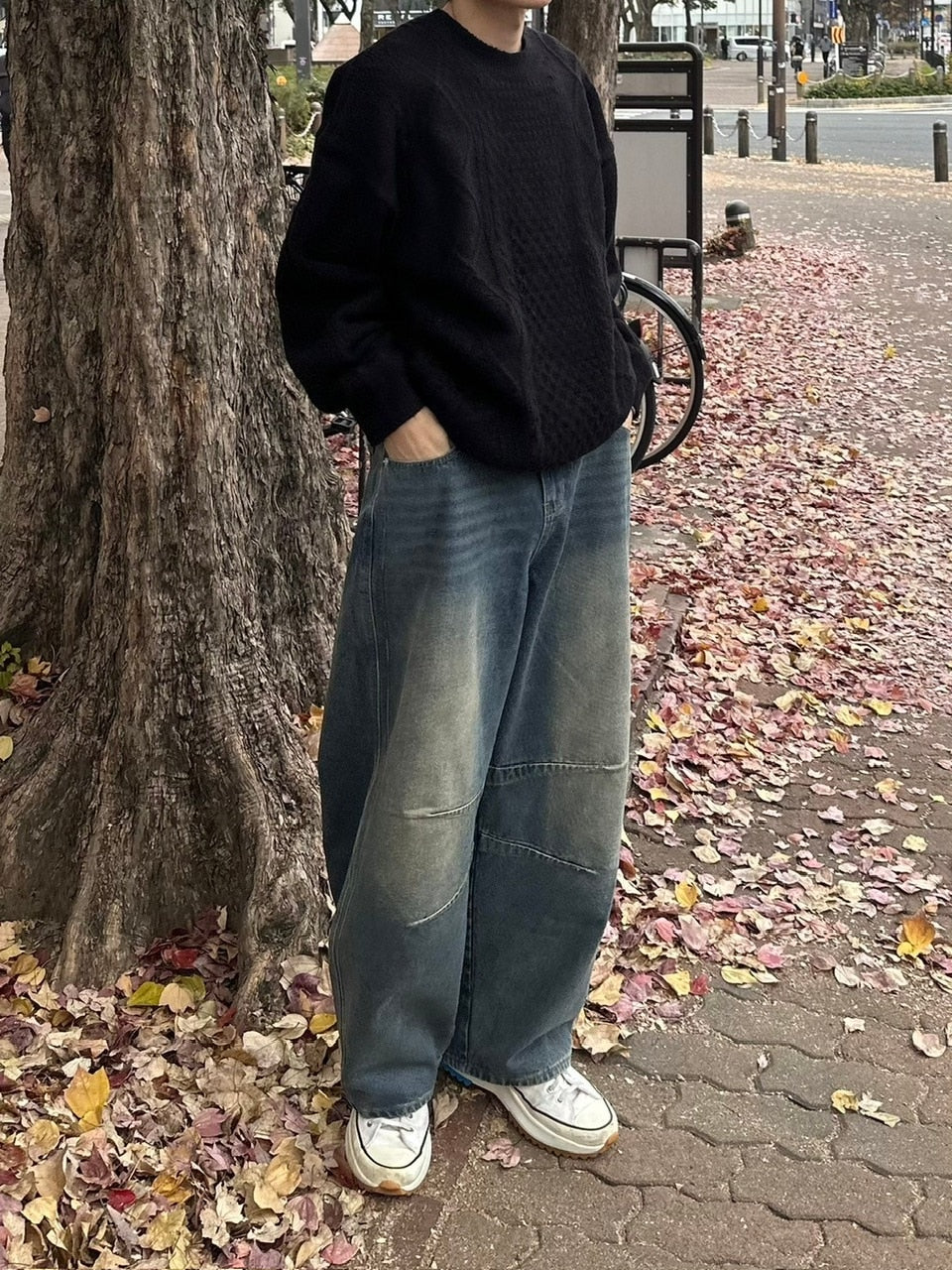 【youll】loose cable knit (2color)