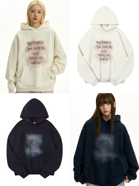 【TGNS】Happyeverday Graffiti Dyed Sweatshirt
