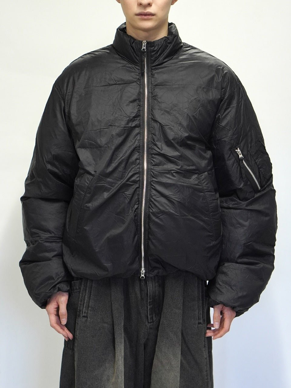 東京店WEB限定受注制【Chikashitsu +】MA-1 Padded Jacket
