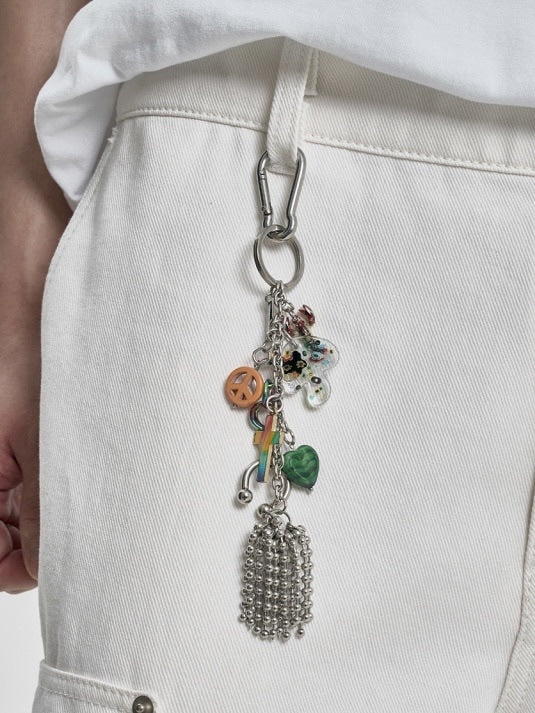 【AJOBYAJO】Hippie Jangle Keyring