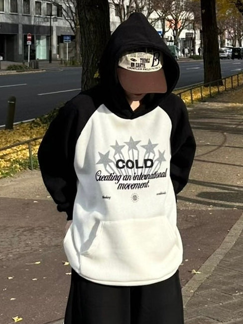【youll】raglan rib hoodie