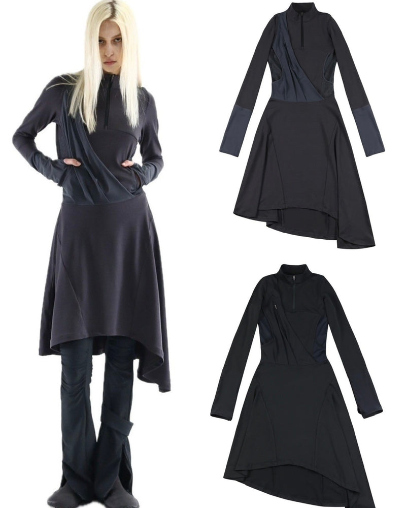【DIFFERENTIS】Cross-body Dress