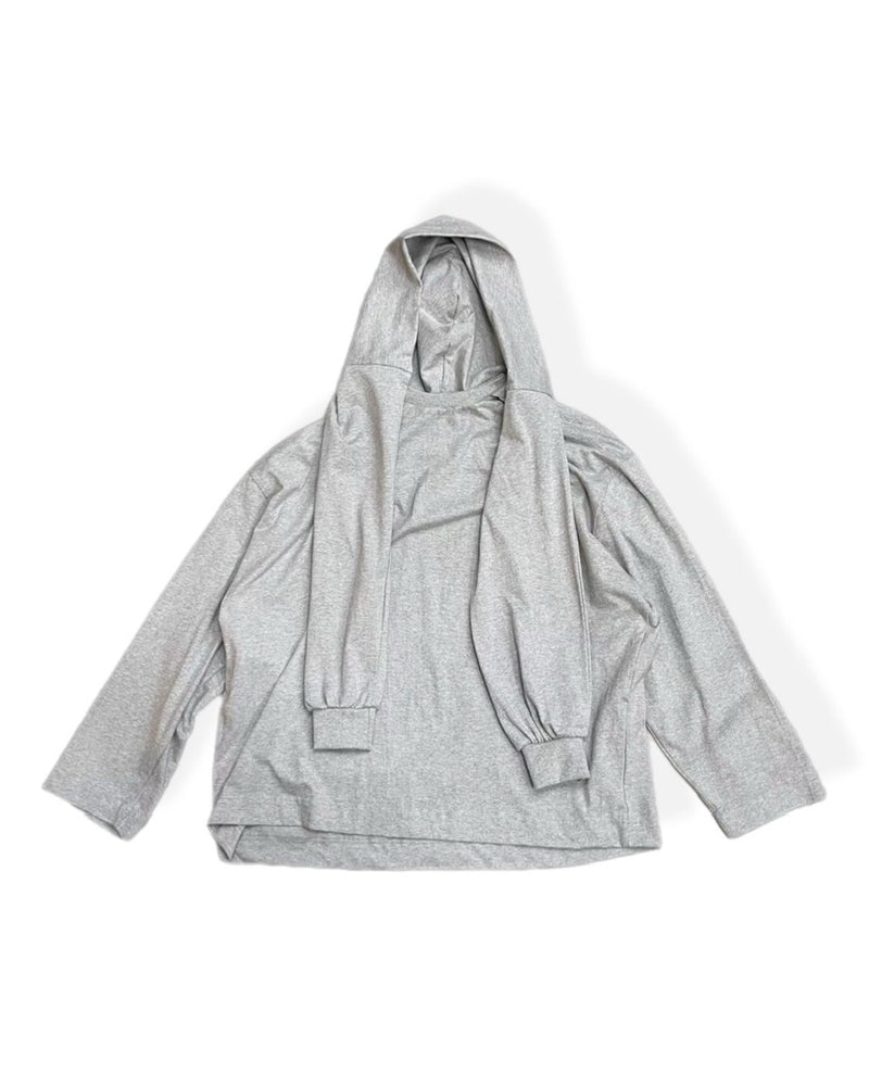 受注制【Chikashitsu +】layered oversized long sleeve (2color)