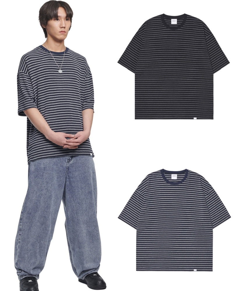 【NOMANUAL】NM BORDER T-SHIRT