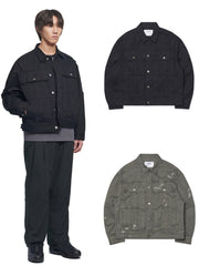 【NOMANUAL】I.P DAMAGED JACKET