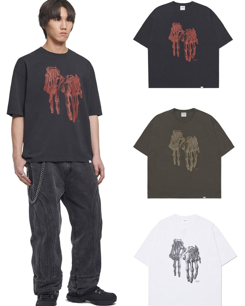 【NOMANUAL】ROBOTIC HAND NM T-SHIRT