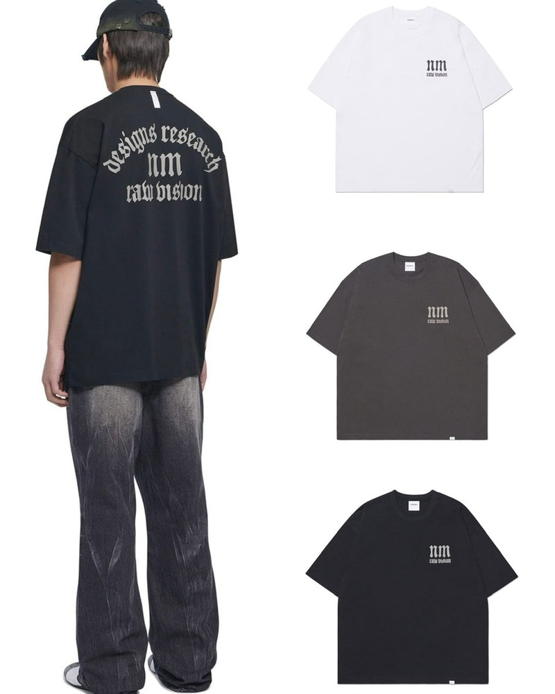 【NOMANUAL】R.V ARCH LOGO T-SHIRT