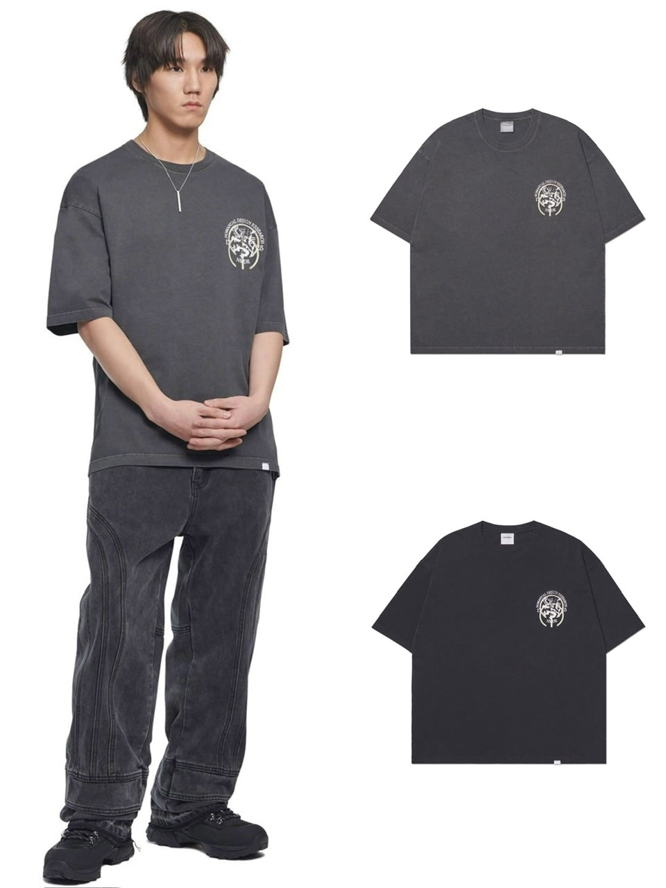 【NOMANUAL】NM HERALDRY T-SHIRT