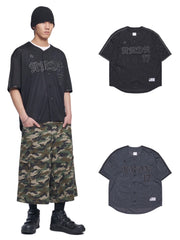 【NOMANUAL】SMOKE BALL MESH JERSEY