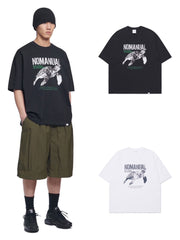 【NOMANUAL】TURTLE T-SHIRT
