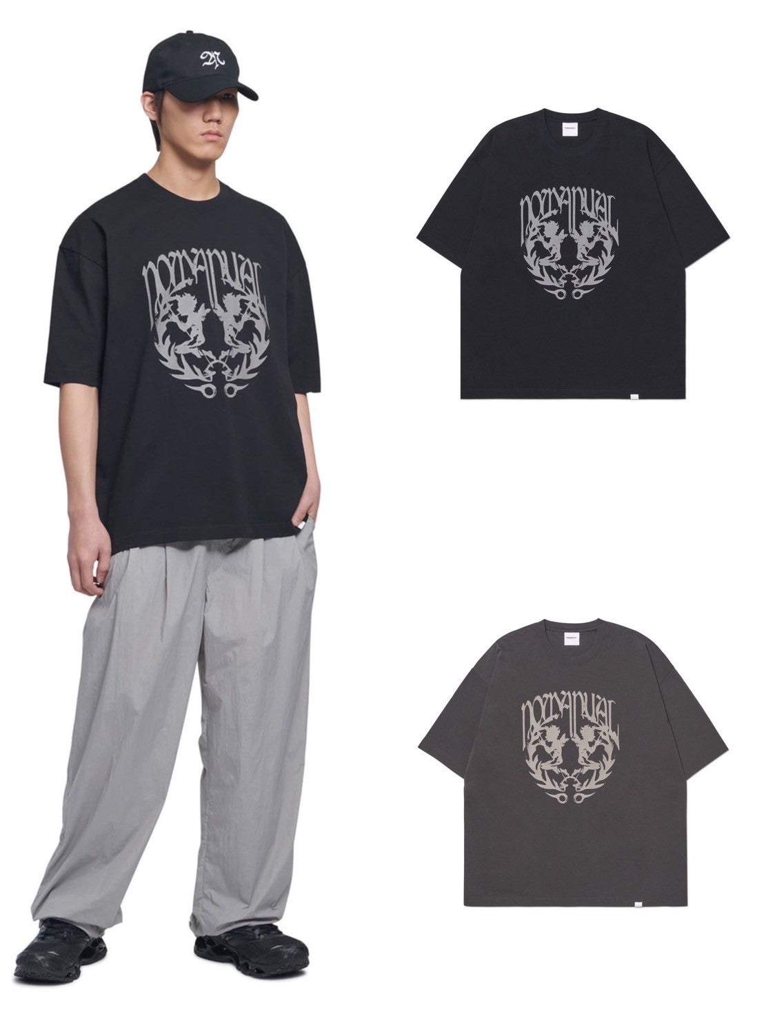 【NOMANUAL】NM ANGEL T-SHIRT