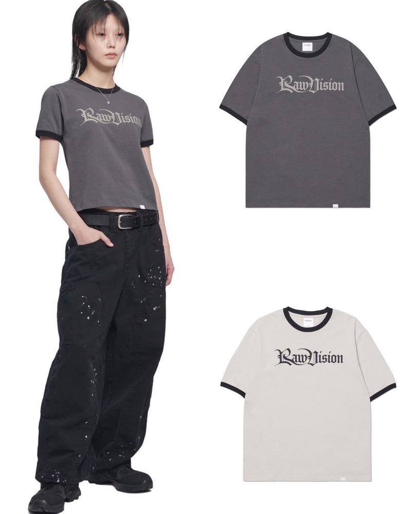 【NOMANUAL】RAW VISION RINGER T-SHIRT