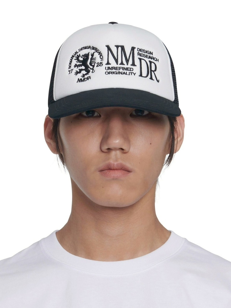 【NOMANUAL】EMBLEM TRUCKER CAP