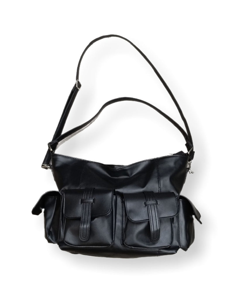 【Chikashitsu +】4pocket leather bag
