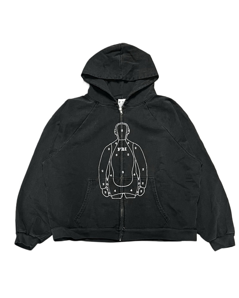 【BASKETCASE】PRACTICE, zip hoodie