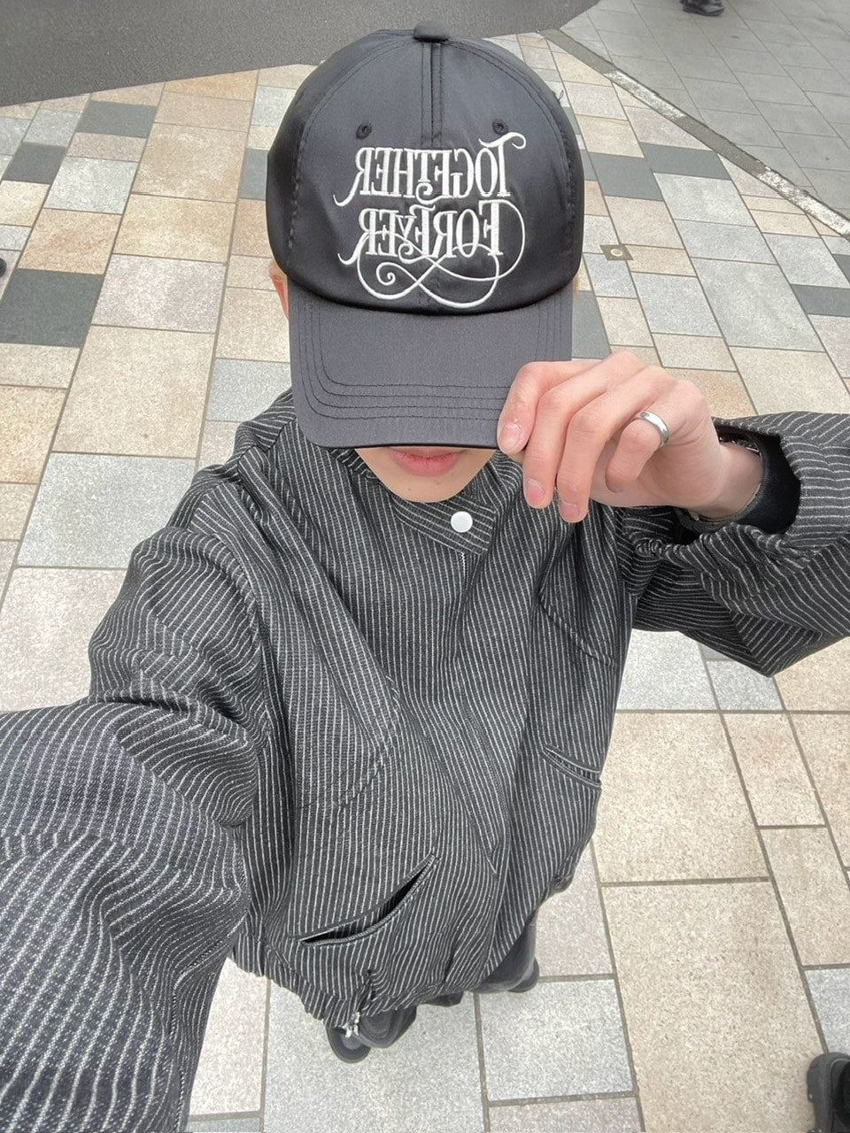 受注制【nmtc +】gloss design cap (3color)