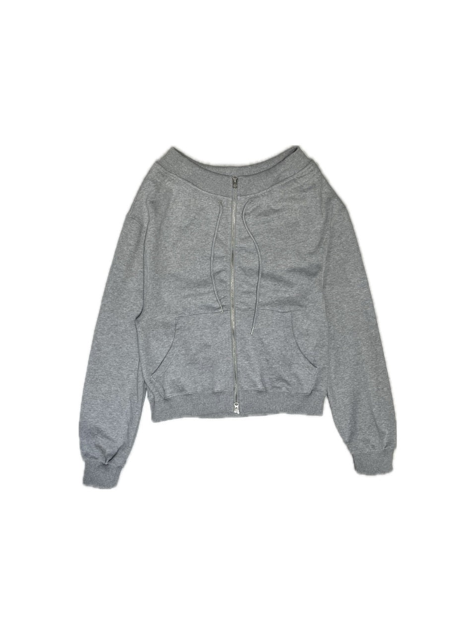 【GATELESS】2WAY ZIP-UP SWEAT SHIRT(2color)