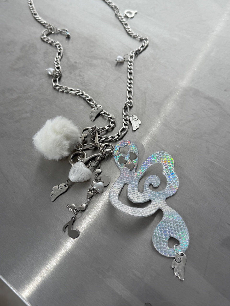 国際配送【Nerd out XU】onpu necklace