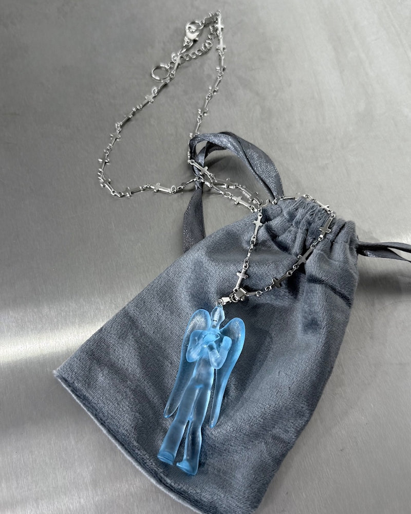 国際配送【Nerd out XU】ao_tenshi necklace