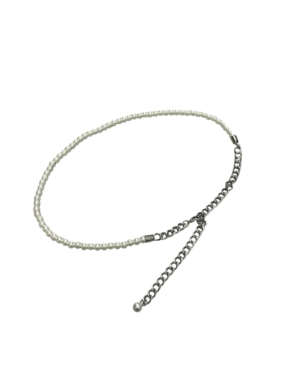 受注制【Never mind the XU】pearl waist chain