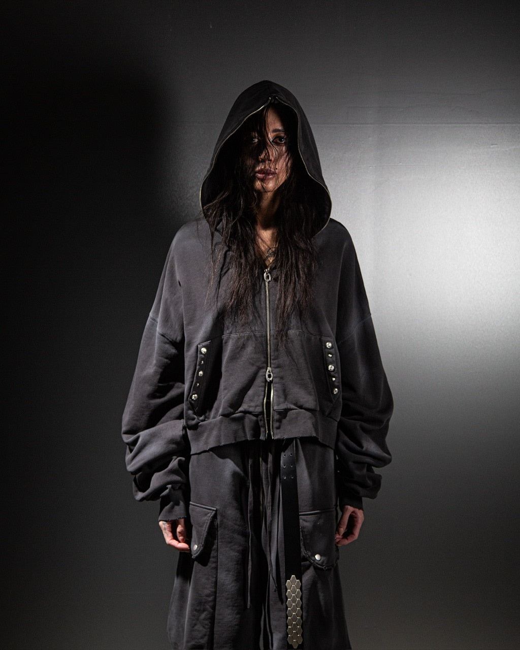 【DIG YOUR OWN GRAVE】STUDS POYAS / 【ディグユアオウングレイブ】スタッズベルト