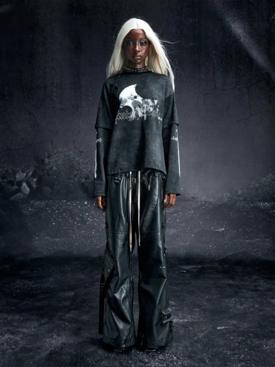 【Cozy world Wide】KNIGHT CLUB WAXED LONGSLEEVE