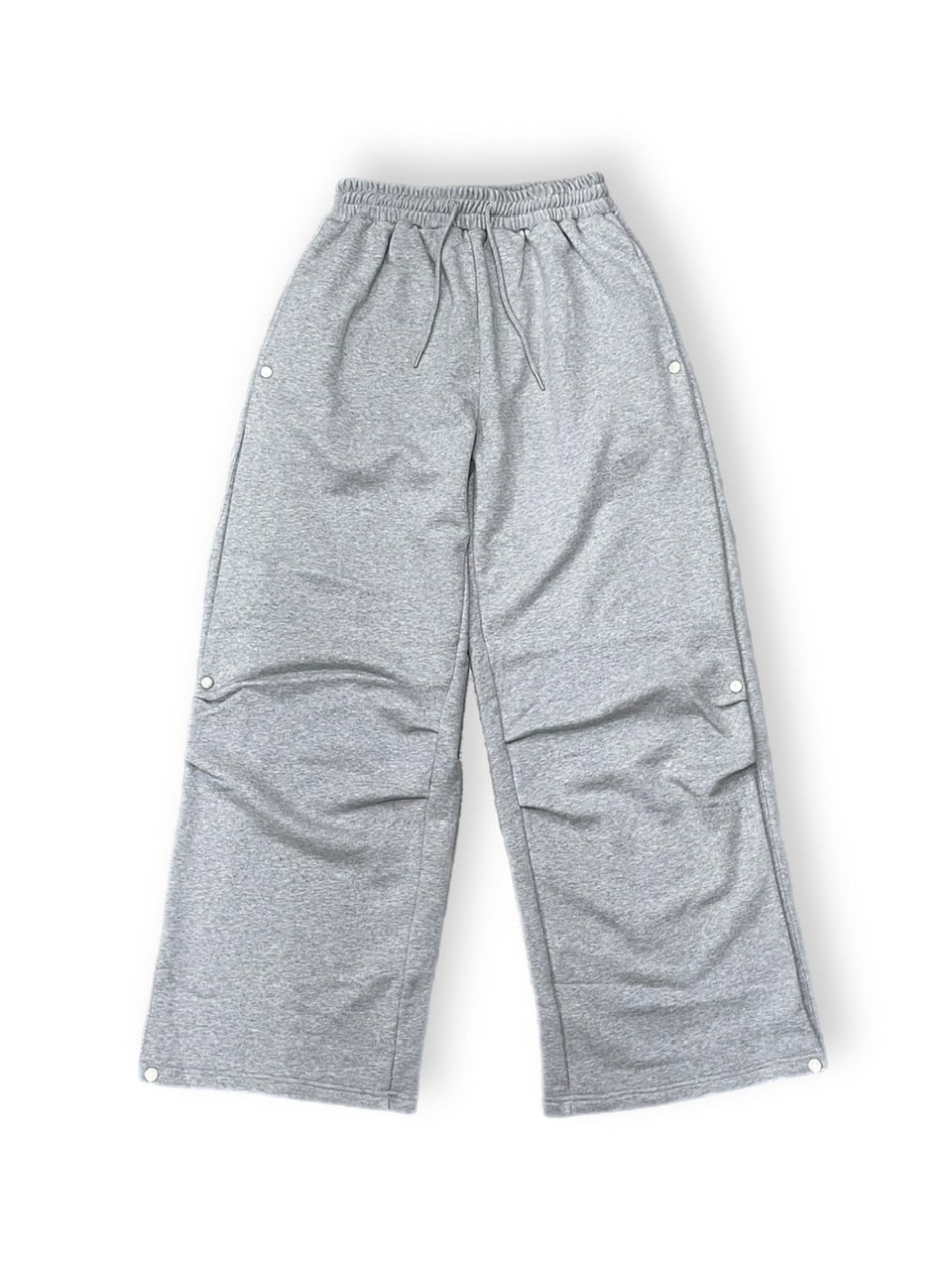 受注制【Chikashitsu +】side snap button sweat pants (2color)