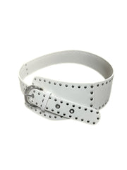 受注制【Never mind the XU】wide studs belt (3color)