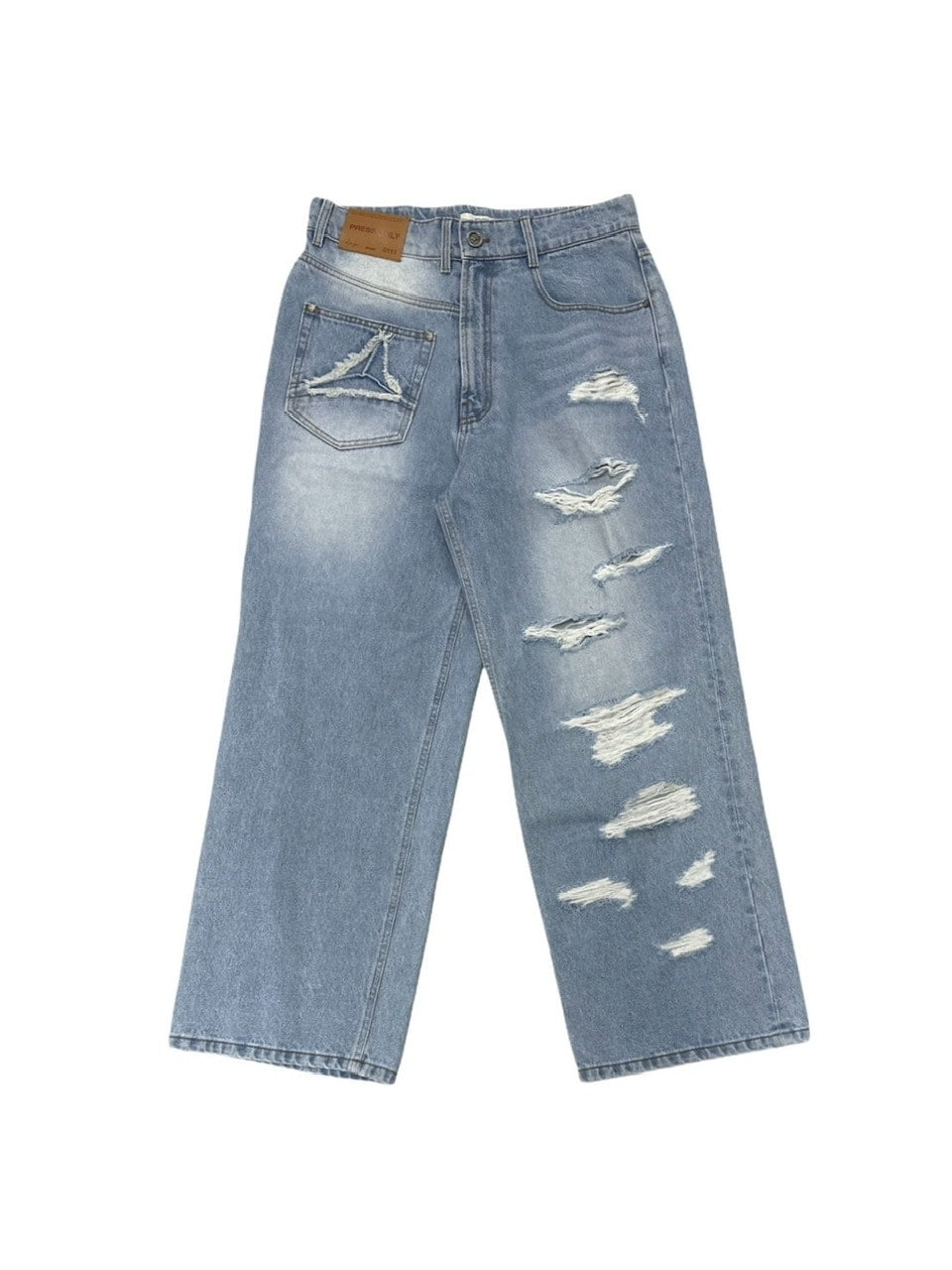 【YOUSER】Unbalance LR Denim