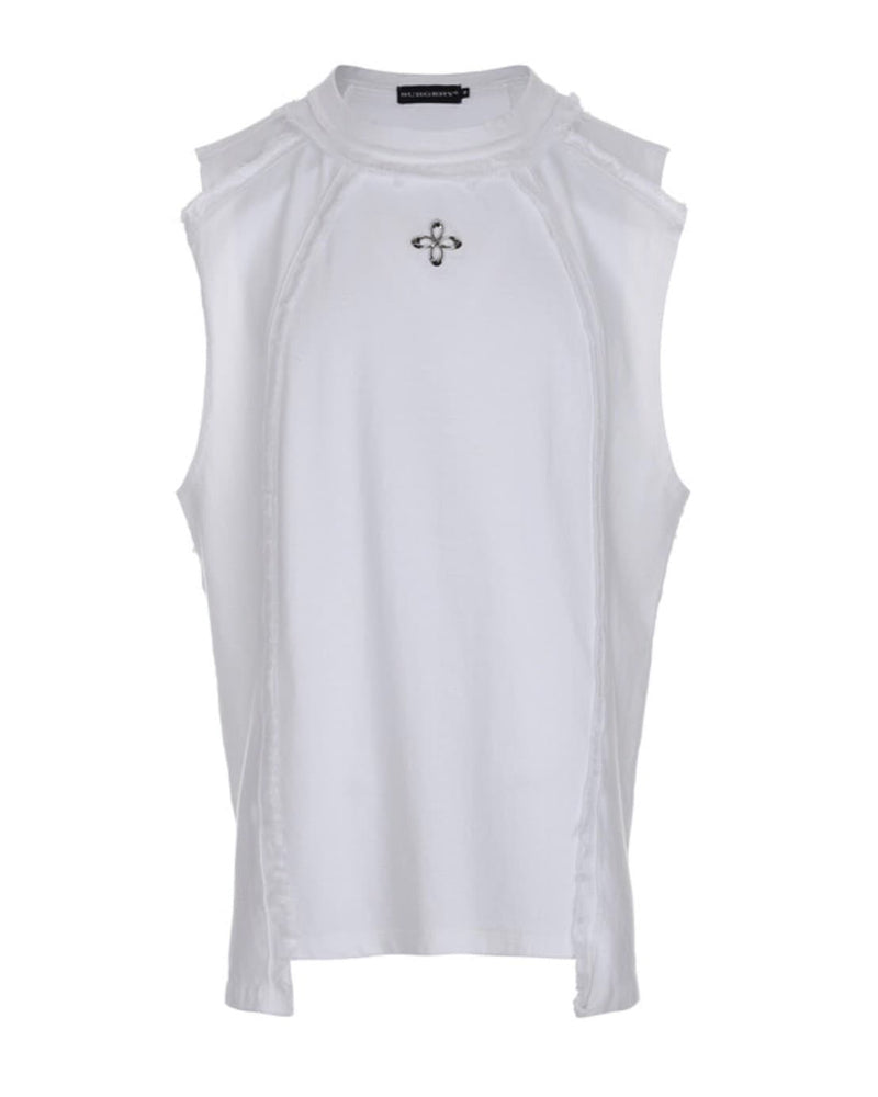 【SURGERY】dekki clover logo sleeveless / 【サージェリー】クローバーロゴタンクトップ