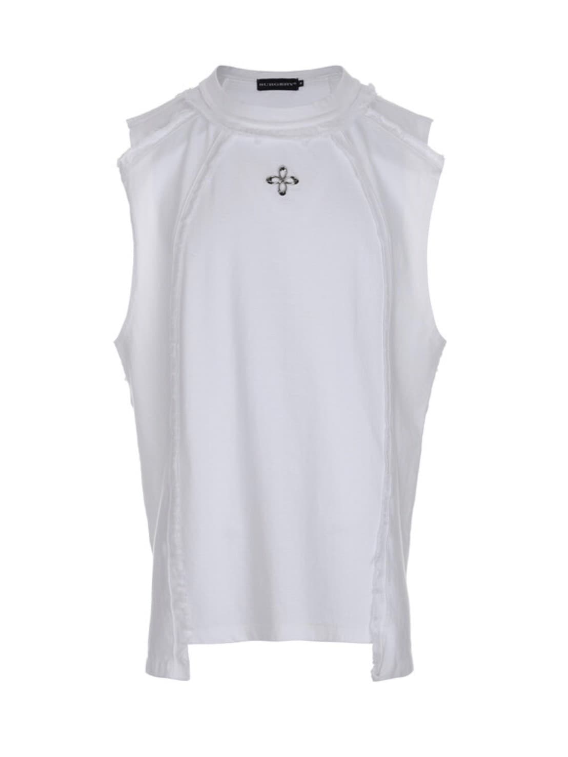 【SURGERY】dekki clover logo sleeveless / 【サージェリー】クローバーロゴタンクトップ