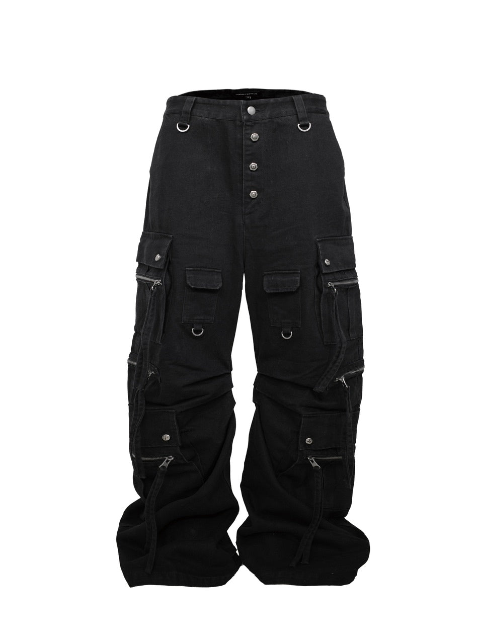 【Rosen Kreuz】CURVE FIT LONG CARGO PANTS