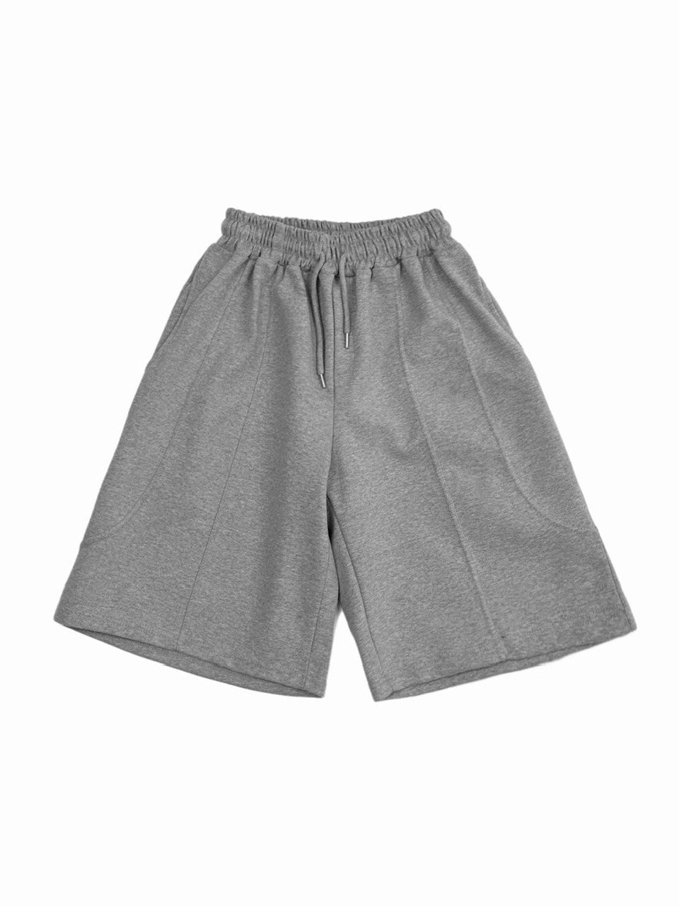 【Chikashitsu +】stitch bermuda sweat pants (2color) / 【チカシツプラス】スティッチバミューダハーフスウェットパンツ