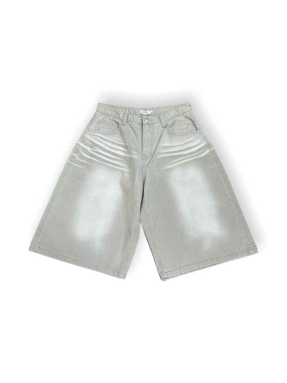 受注制【Chikashitsu +】8-length bermuda denim pants (2color) / 【チカシツプラス】8分丈バミューダハーフデニムパンツ